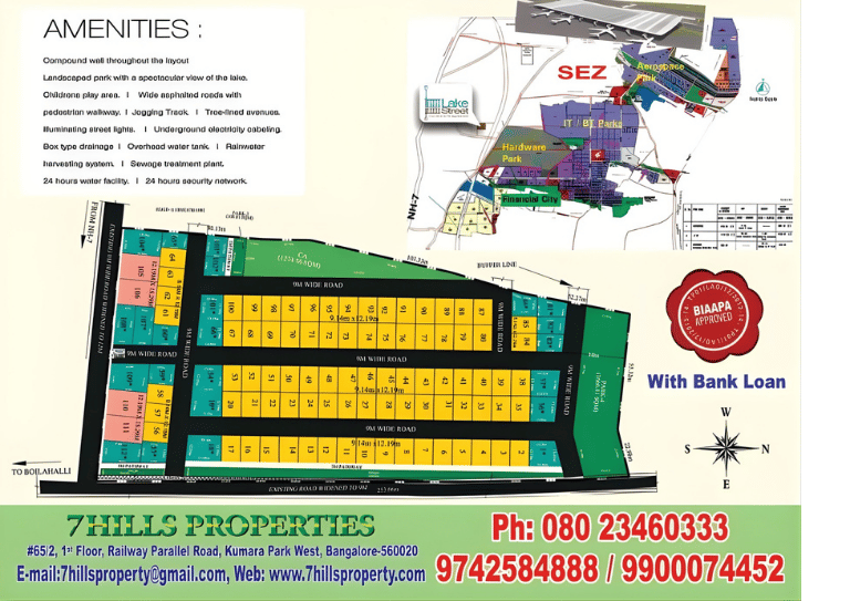 Navaratna Woods Layout Map